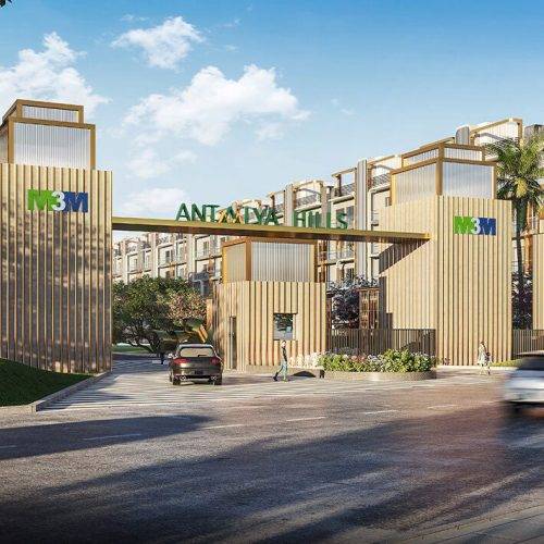 M3M Antalya Hills Architecture and Landscape View